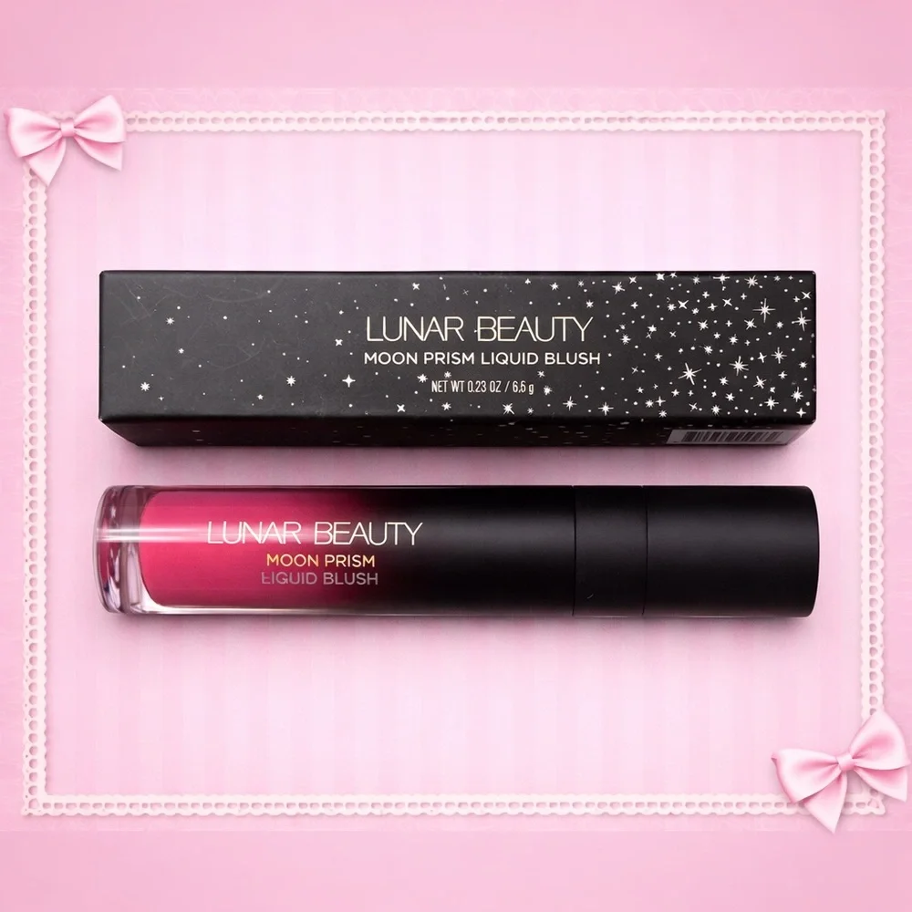 Lunar Beauty Moon Prism Liquid Blush Fuego Fuchsia Radiant Hot Pink 0.23oz